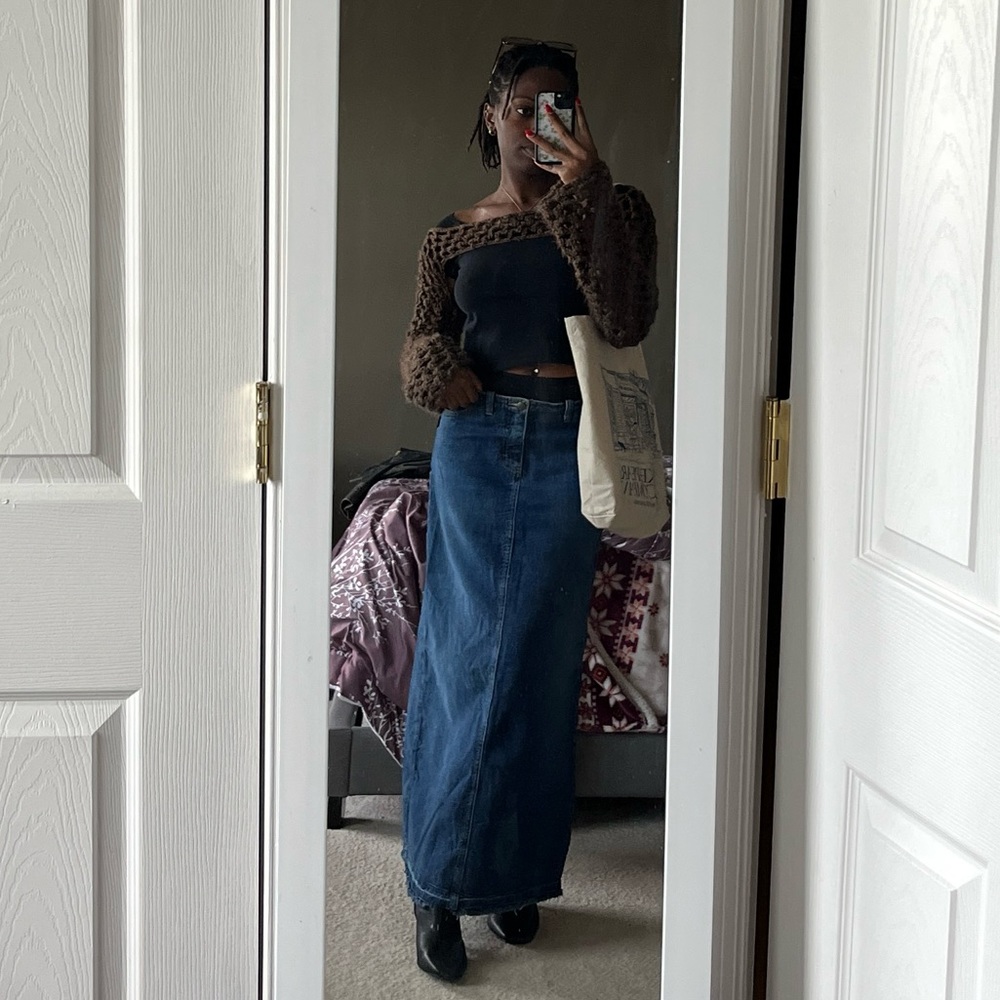 Sergio Valente maxi skirt